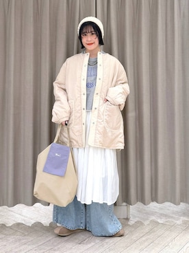 ちろっPさん（レディース・163cm）の冬コーディネート