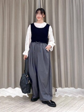 ちろっPさん（レディース・163cm）の秋コーディネート