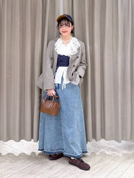 ちろっPさん（レディース・163cm）の冬コーディネート