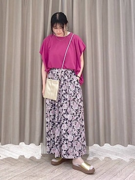 ちろっPさん(レディース・163cm)の夏コーディネート