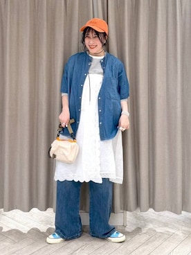 ちろっPさん(レディース・161cm)の春コーディネート