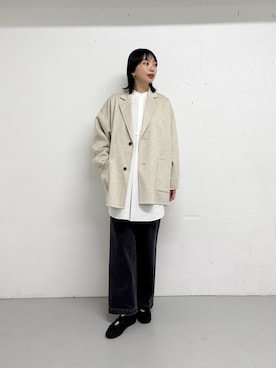 yabuuchiさん（骨格ナチュラル・レディース・167cm）の秋コーディネート