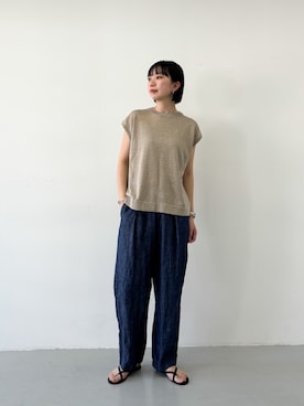 yabuuchiさん（レディース・167cm）の夏コーディネート