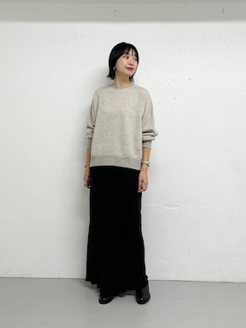 「黒髪」｜yabuuchiさん（レディース・167cm）の冬コーディネート