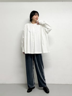 「ブルベ冬×秋カラーコーデ」｜yabuuchiさん（レディース・167cm）の秋コーディネート