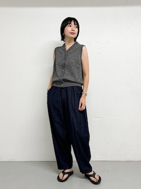 「ブルベ冬×秋カラーコーデ」｜yabuuchiさん（レディース・167cm）の秋コーディネート