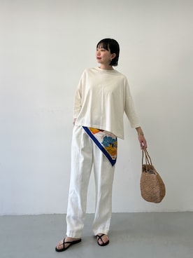 yabuuchiさん（レディース・167cm）の夏コーディネート