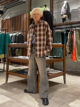 たかしさん（メンズ・167cm）の秋コーディネート