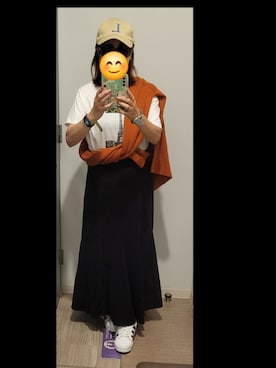 「SALON adam et rope'（サロン アダム エ ロペ）のアイテム」を使った、satokiさん（レディース・158cm）の秋コーディネート
