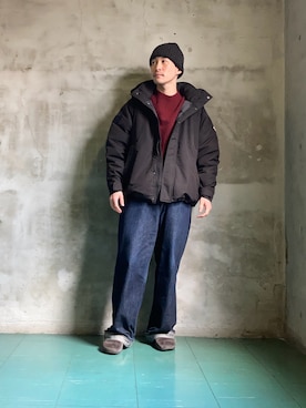 「アイテム（その他アウター）」を使った、yuukishibataさん（メンズ・165cm・20代）の冬コーディネート