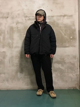 「アイテム（その他アウター）」を使った、yuukishibataさん（メンズ・165cm・20代）の冬コーディネート
