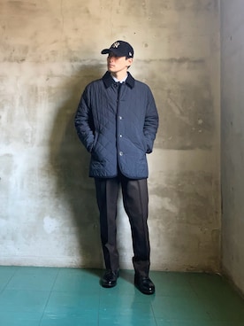 「アイテム（その他アウター）」を使った、yuukishibataさん（メンズ・165cm）の秋コーディネート