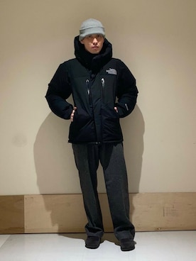 「アイテム（ダウンジャケット/コート）」を使った、yuukishibataさん（メンズ・163cm）の秋コーディネート