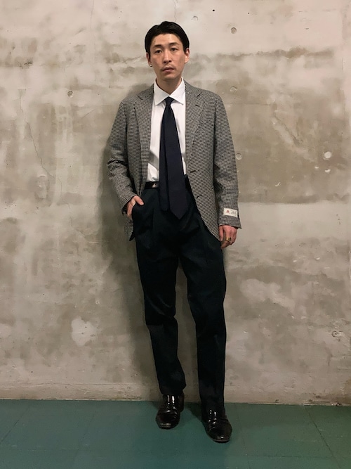 セール】LIFE STYLE TAILOR ストレッチコットンパンツ（スーツパンツ