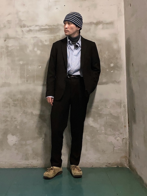 セール】LIFE STYLE TAILOR ツイードライクコンフォータブルパンツ