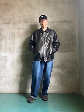 「アイテム（テーラードジャケット）」を使った、yuukishibataさん（メンズ・165cm）の秋コーディネート