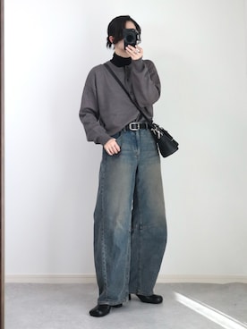 「アイテム（カーディガン/ボレロ）」を使った、ゆ ず も も .さん（レディース・160cm）の秋コーディネート