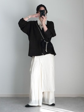 ゆ ず も も .さん(レディース・160cm)の秋コーディネート