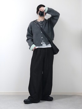 「KBF（ケイビーエフ）のアイテム」を使った、ゆ ず も も .さん（レディース・160cm）の春コーディネート