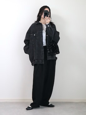 「CENE（セネ）のアイテム（アクセサリー）」を使った、ゆ ず も も .さん（レディース・160cm）の春コーディネート