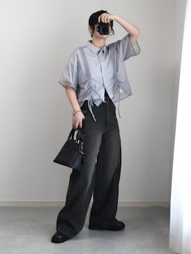 「秋」｜「アイテム（ブーツ）」を使った、ゆ ず も も .さん（レディース・160cm）の秋コーディネート