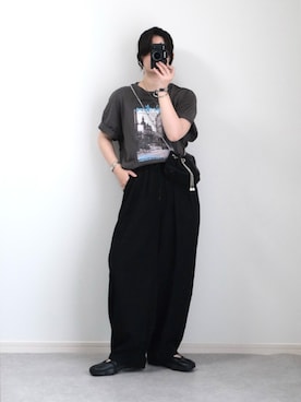 「SEIKO（セイコー）のアイテム」を使った、ゆ ず も も .さん（レディース・160cm）の夏コーディネート