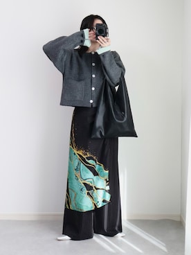 「アイテム（財布/小物）」を使った、ゆ ず も も .さん（レディース・160cm）の秋コーディネート