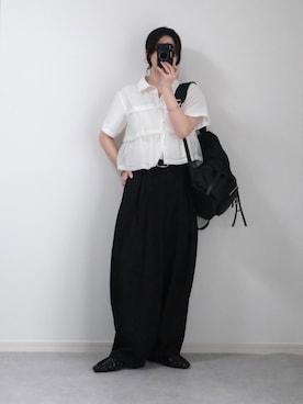 ゆ ず も も .さん(レディース・160cm)の秋コーディネート