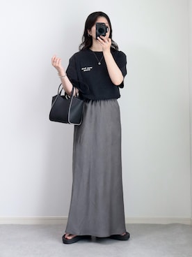 ゆ ず も も .さん（レディース・160cm）の春コーディネート