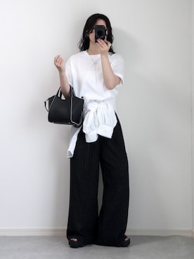 ゆ ず も も .さん（レディース・160cm）の夏コーディネート