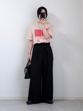 「SEIKO（セイコー）のアイテム」を使った、ゆ ず も も .さん（レディース・160cm）の夏コーディネート