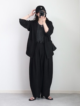 「ete（エテ）のアイテム（リング）」を使った、ゆ ず も も .さん（レディース・160cm）の春コーディネート