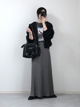 「feepur（フェピュール）のアイテム」を使った、ゆ ず も も .さん（レディース・160cm）の秋コーディネート