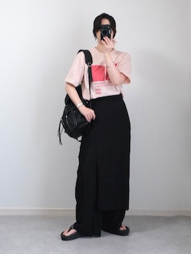 「SEIKO（セイコー）のアイテム」を使った、ゆ ず も も .さん（レディース・160cm）の夏コーディネート