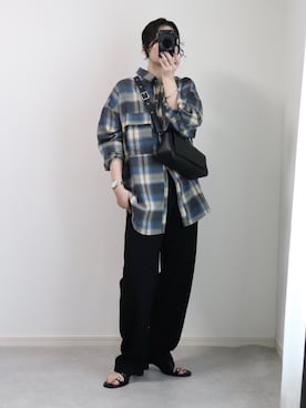「秋服」｜「アイテム（サンダル）」を使った、ゆ ず も も .さん（レディース・160cm）の秋コーディネート