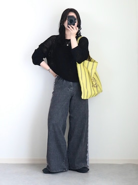 「ete（エテ）のアイテム」を使った、ゆ ず も も .さん（レディース・160cm）の夏コーディネート