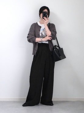 「アイテム（腕時計）」を使った、ゆ ず も も .さん（レディース・160cm）の秋コーディネート