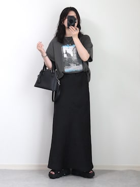 「ete（エテ）のアイテム」を使った、ゆ ず も も .さん（レディース・160cm）の夏コーディネート