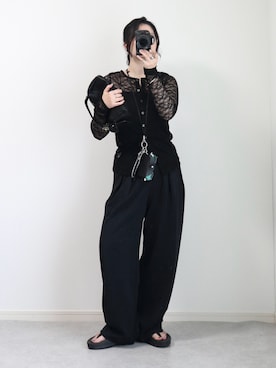 「KBF（ケイビーエフ）のアイテム」を使った、ゆ ず も も .さん（レディース・160cm）の春コーディネート