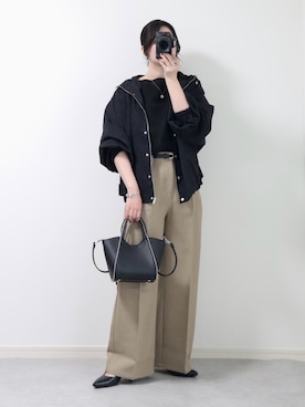 ゆ ず も も .さん（レディース・160cm）の春コーディネート