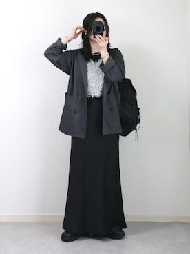 ゆ ず も も .さん（レディース・160cm）の春コーディネート