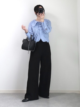 「ete（エテ）のアイテム（リング）」を使った、ゆ ず も も .さん（レディース・160cm）の春コーディネート