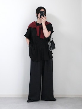 「notch.（ノッチ）のアイテム」を使った、ゆ ず も も .さん（レディース・160cm）の秋コーディネート