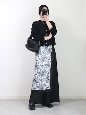 「ete（エテ）のアイテム」を使った、ゆ ず も も .さん（レディース・160cm）の春コーディネート