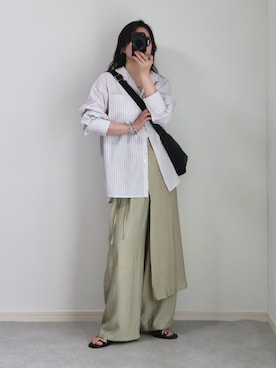 「ete（エテ）のアイテム」を使った、ゆ ず も も .さん（レディース・160cm）の夏コーディネート