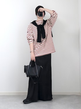 「loni（ロニ）のアイテム」を使った、ゆ ず も も .さん（レディース・160cm）の春コーディネート