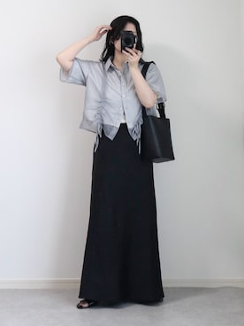 ゆ ず も も .さん(レディース・160cm)の夏コーディネート