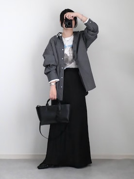 「アイテム（腕時計）」を使った、ゆ ず も も .さん（レディース・160cm）の秋コーディネート