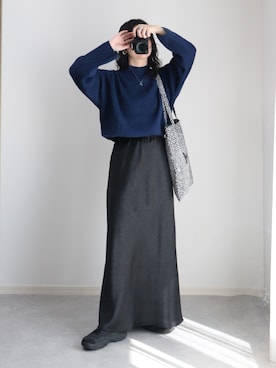 「LOWRYS FARM（ローリーズファーム）のアイテム」を使った、ゆ ず も も .さん（レディース・160cm）の秋コーディネート