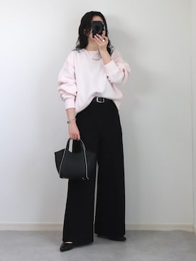 「menue（メヌエ）のアイテム」を使った、ゆ ず も も .さん（レディース・160cm）の冬コーディネート